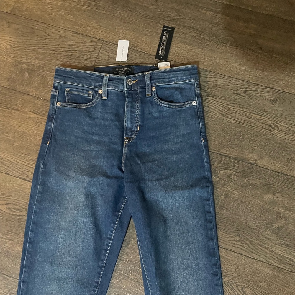 NWT BANANA REPUBLIC high rise skinny jeans